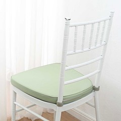 Sage Green POLYESTER CUSHION for CHIAVARI CHAIR Wedding Ceremony Dinner