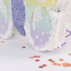 23″ x 19″ Assorted Paper Butterfly Pinata with Pastel Colored Wings