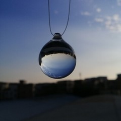 10pcs 30mm Transparent Crystal Smooth Ball 1Hole Crystal Hanging Wedding Pendant