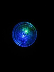 LED Lights Rotating Hanging Disco Ball Party Light VGC
