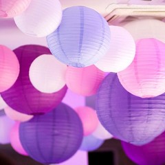 12 pcs 8″ inch Chinese Paper Lantern – White – Wedding Party Event Decoratio ds