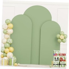 Arch Cover Wedding Arch Cover 6FT 6.6FT 7.2FT Arch 6FTx6.6FTx7.2FT Sage Green