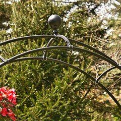 8.5 Ft. Tall Large Elegant Round Garden Arch Moon Gate