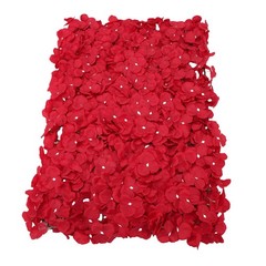 12pcs Red Flower Wall Panel Backdrop For Wedding Party Decor Easy To Use