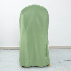 50 Sage Green Polyester BANQUET CHAIR COVERS Wedding Party Reception Decorations