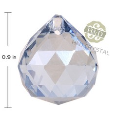 20MM Crystal Glass Lamp Ball Prisms Chandelier Wedding Decor Suncatcher Pendants