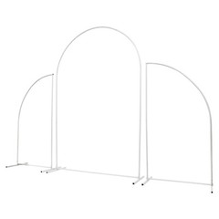 Wedding Arch, Sturdy Carbon Steel Frame with High-Temperature Baked Paint, DIY