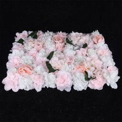 60x40cm 6 Pieces Artificial Flower Wall Panel Wedding Venue Rose Hydrangea Wall