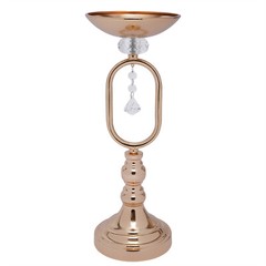 Retro 10 Candle Holder Wedding Centerpieces Gold Flower Vase Home Decor Party US