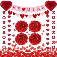 Valentines Day Decorations Set Valentines Decor with BE Mine Love Heart XO