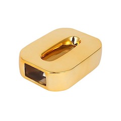 GOLD 6″ Ceramic O Symbol Flower VASE Table Centerpiece Party Events Decorations