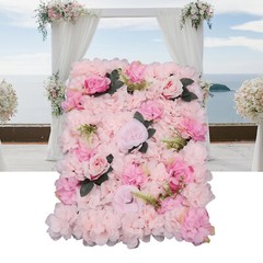 12pcs Artificial Flower Panels 24″x16″ Romantic Floral Backdrop Wedding Decor