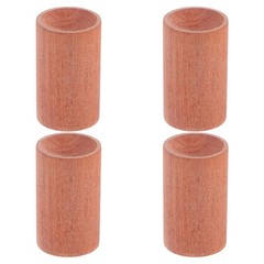 Natural Wood Mini Cylinder Stand for Essential Oil Display Aromatherapy Holder