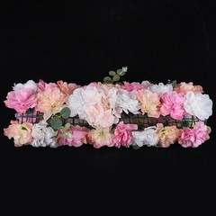 12*Artificial Flower Wall Panels Flower Panels for Venue Backdrop Wall Decor