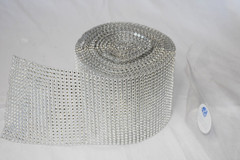 10 Yard Rhinestone Mesh Roll Rhinestone Bling Ribbon Craft Party Wedding Decor