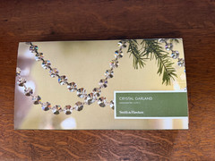 6′ Smith & Hawken Crystal Garland Wedding Christmas Holiday Decor NWT NEW