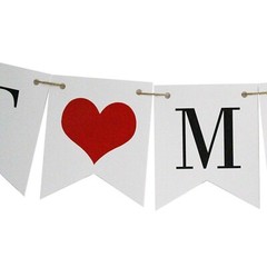 Vintage Just Married Banner Wedding Bunting Photo Booth Props Signs Garland B…