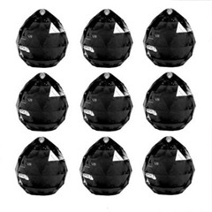 200+ pcs Black Acrylic Faux Crystal Like Beads Wedding Party Home Decorations