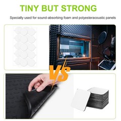 WINDIR 150Pcs Double-Sided Adhesive Tape for Acoustic Sound Proof Foam Panels…