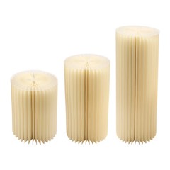3pcs Flowers Stand, Dessert Table, Columns Display for Wedding Party Garden