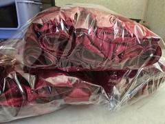 Burgundy Satin Chair Sashes, Solid/Plain, Reusable Wedding Chair Decor