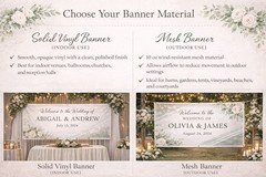 Wedding Banner – Fully Customizable