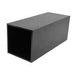Black Metal Stand Display Pedestal Base 6PCS Square Metal Stands Display Pillars