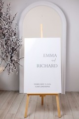 Wedding Welcome Sign – Personalized Wedding Signs – Reception Signage – Decor