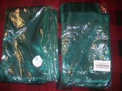 50 Hunter Green SATIN Chair Sash Bow Sashes Wedding Banquet Events Decor (B95)