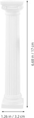 6pcs Roman Column Model Classic Greek Columns Roman Table Decor Pillar Figure Gr