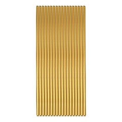 6 Pcs Columnar Gold Decorative Flower Stands Display Stand For Weddings 20*60cm