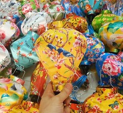 Set 50 pcs Vietnam Bamboo Silk Lanterns 22cm Mid-Autumn Festival Decorations