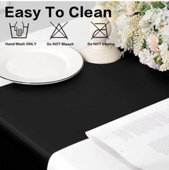 10 Pcs Satin Table Runner Wedding Banquet Decoration (12″X108″) Tablecloth Party