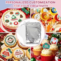 25 pcs A4 11.7″ x 8.3″ Frosting Sheets, Icing Sheets, Edible Paper for Cakes Pri