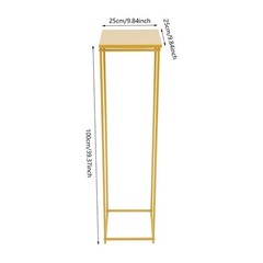 Tall Flower Stand, Rectangular Flower Display Rack, Geometric Flower Stand New