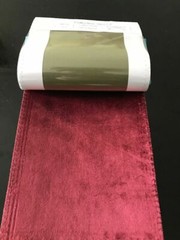 Red Heavy Style Velvet Curtain 12ft H Drape Stage/Theater/Home Noise Thermal