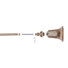 10Pcs Vintage Metal Trumpet Vases for Wedding Centerpieces & Floral Decor