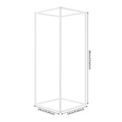 Rectangular Flower Display Stand Metal Flower Stand Wedding Flower Stand