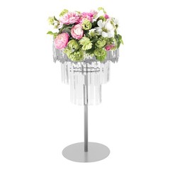 for Birthday Party, Weddings Decoration Flowers Stand Modern 31*60cm/12.2*23.62″