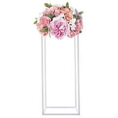 23.6in 10Pcs Tall Gold Metal Flower Stand for Wedding Table Centerpieces Decor