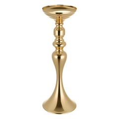 Uimoso 16 PCS Wedding Flower Vase 15in Tall Crystal Table Centerpieces Gold