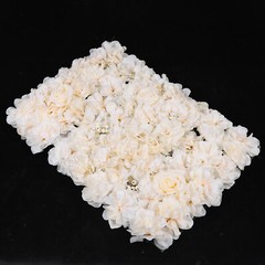 40x60cm Artificial Fake Flower Wall Panel Banquet Wedding &Party Decor 6pc