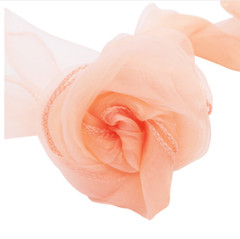 peach organza chair sashes chair tie chair bow ribbon wedding anniversary decor