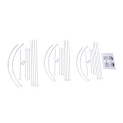 Wedding Arch Backdrop Stand Metal Arch Stand Set of 3 for Birthday Party Wedding
