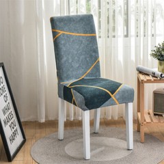 Chair Covers for Dining Room Spandex Stretch Printed Chair Slipcover Party Decor