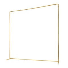 Wedding Backdrop Stand Metal Background Decoration Set + White Cloth Cover