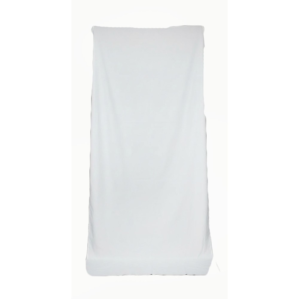 Elastic White Soft Backdrop Curtain 100 x 46 in