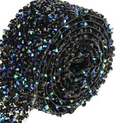 Mesh Wrap Roll Sparkle Crystal Rhinestone Ribbon Wedding Decoration