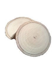 14cm natural tree trunk wood slice craft wedding table centre piece 