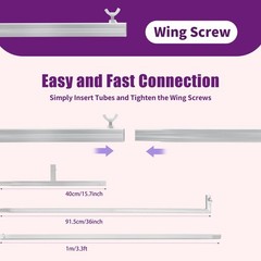 Backdrop Stand Wedding Party Backdrop Stand Pipe Kit Curtain Frame 10x20ft